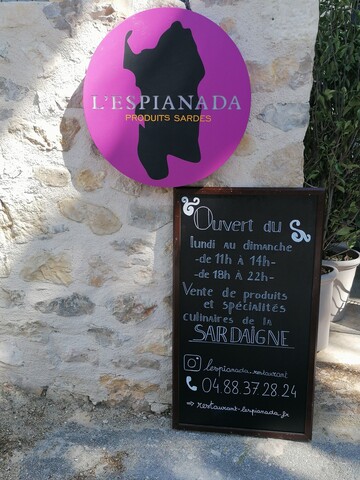  L’espianada votre restaurant italien sur place ou à emporter à Maussane les Alpilles